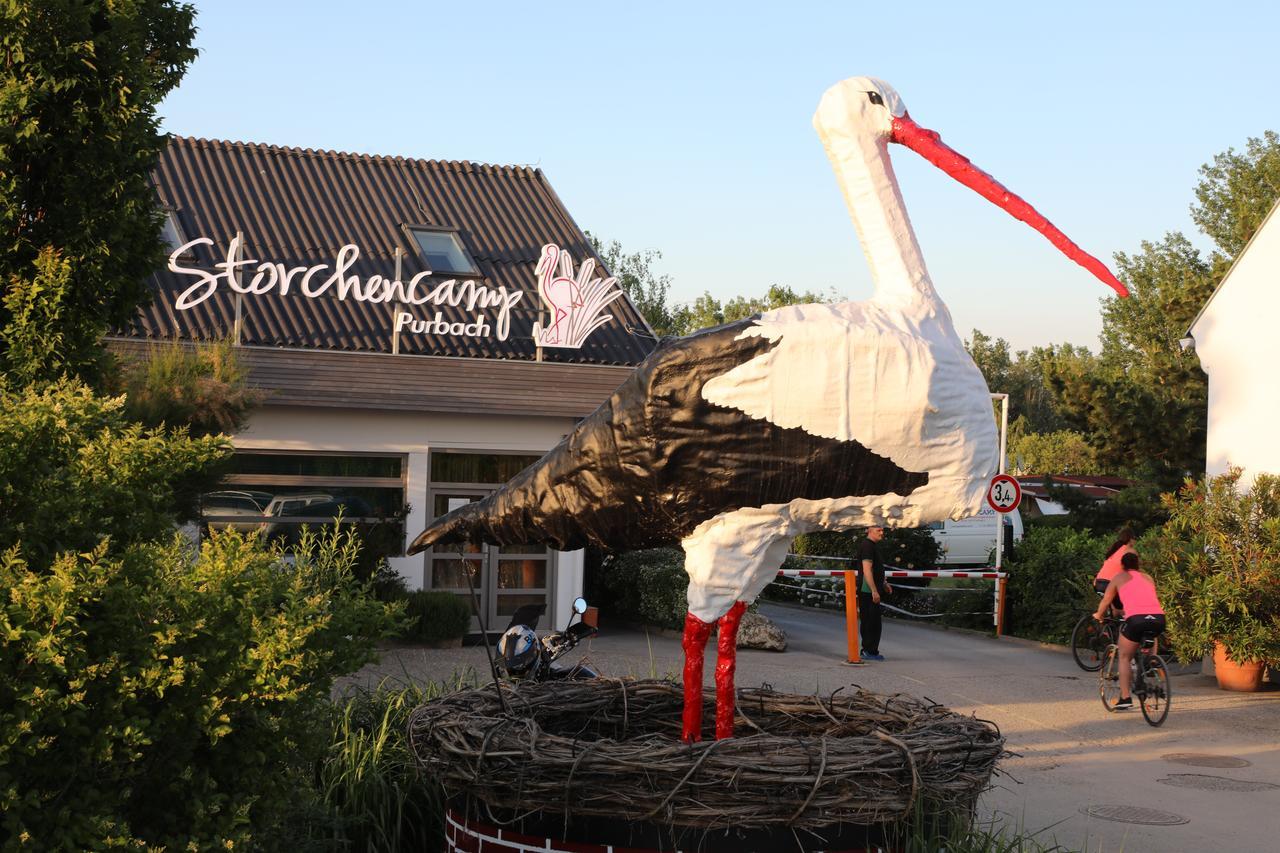 Storchencamp Gaestehaus Purbach Purbach am Neusiedlersee Exterior foto