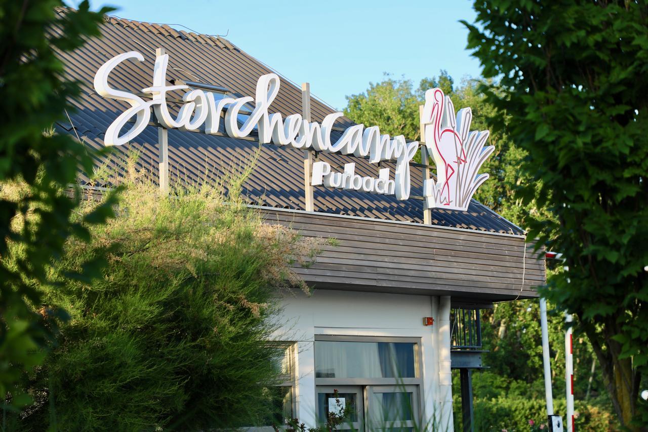 Storchencamp Gaestehaus Purbach Purbach am Neusiedlersee Exterior foto